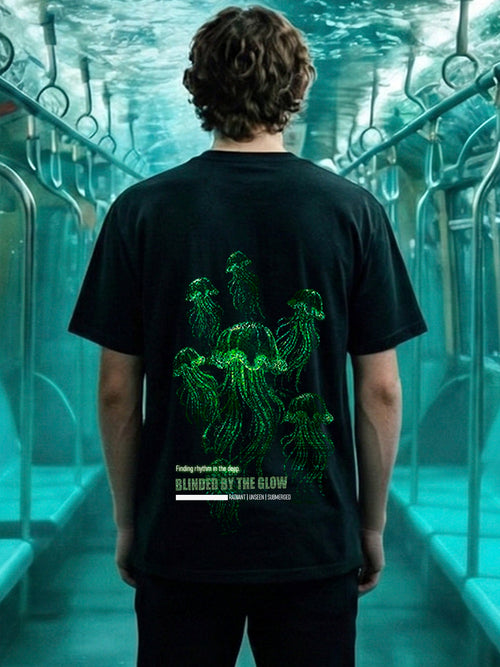 Blinded By The Glow Oversized T-Shirt