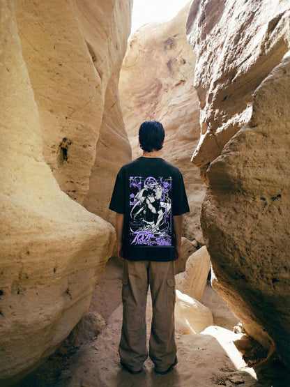 Toji Fushiguro Oversized T-Shirt – Black